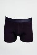 Bóxer en algodón midway-brief azul intenso con elástico
