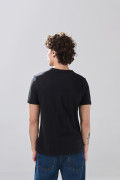 Camiseta en algodón infaltables manga corta unicolor

