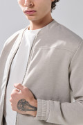 Chaqueta bomber cazadora kaki con bolsillos