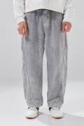 Pantalón bota recta jogger unicolor de Boho Club
