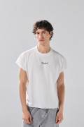 Camiseta manga ranglan sisa crema oversize de Boho Club
