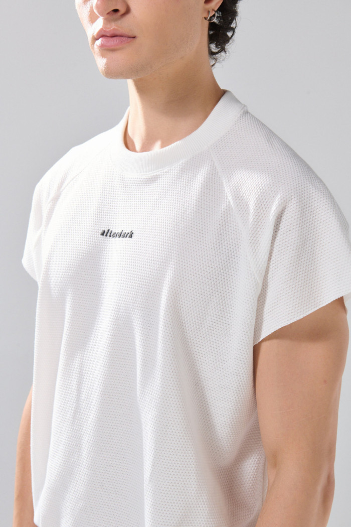 Camiseta manga ranglan sisa crema oversize de Boho Club
