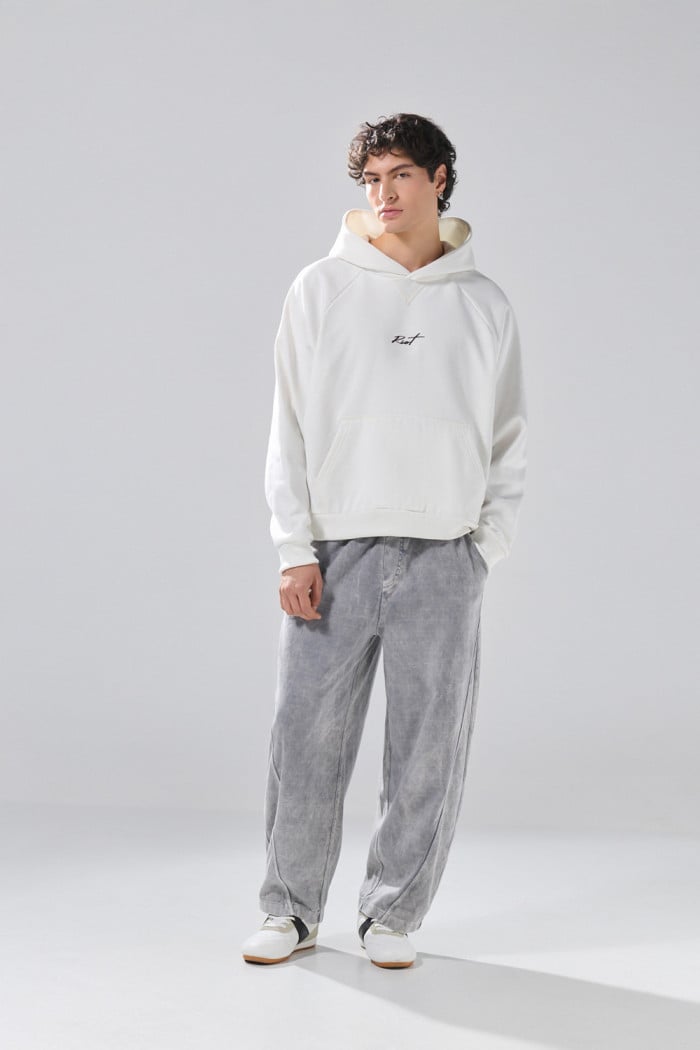 Pantalón bota recta jogger unicolor de Boho Club

