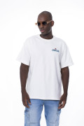 Camiseta del Festival Cordillera oversize manga corta crema
