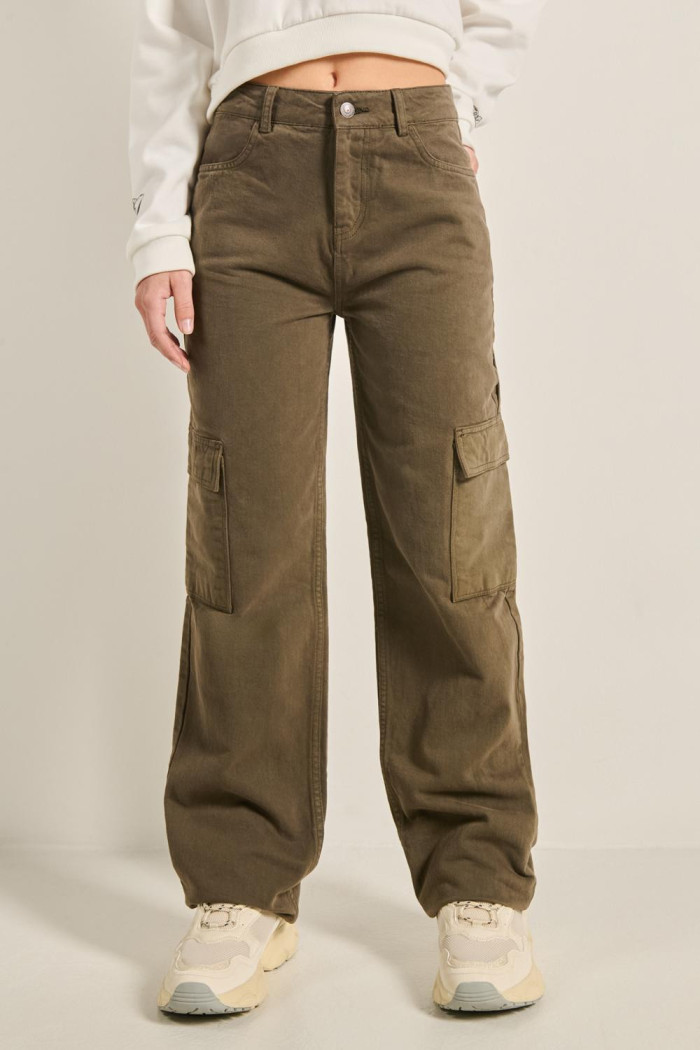 pantalon jean cargo