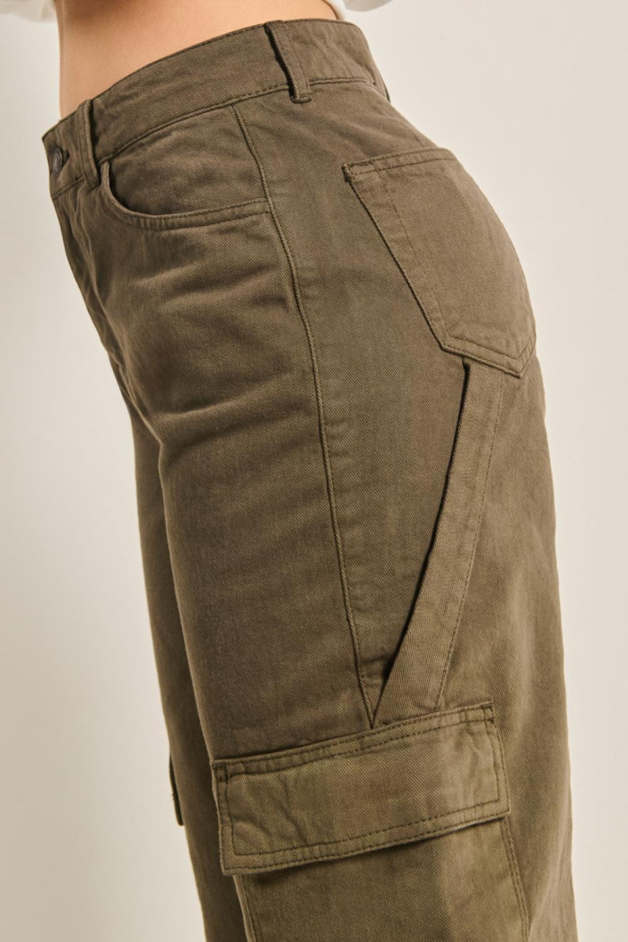 pantalon jean cargo