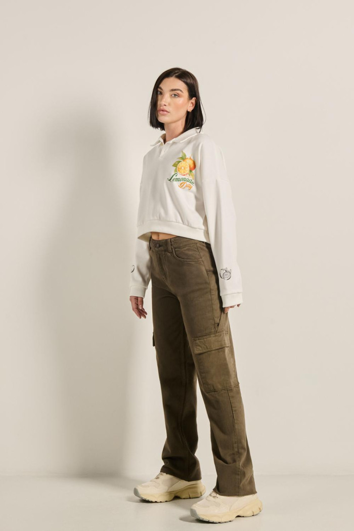 pantalon jean cargo