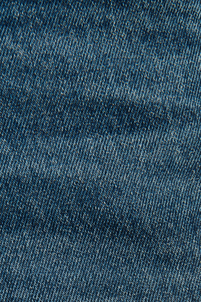 Jean 90´S azul oscuro tiro alto con bolsillos y bota recta