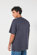 Camiseta de Tom y Jerry gris oversize manga corta