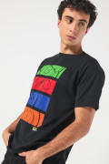 Camiseta de South Park negra con cuello redondo