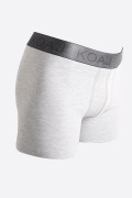 Bóxer midway brief-largo gris con elástico sublimado