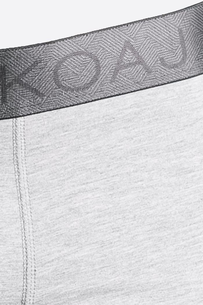 Bóxer midway brief-largo gris con elástico sublimado
