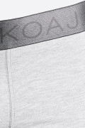 Bóxer midway brief-largo gris con elástico sublimado