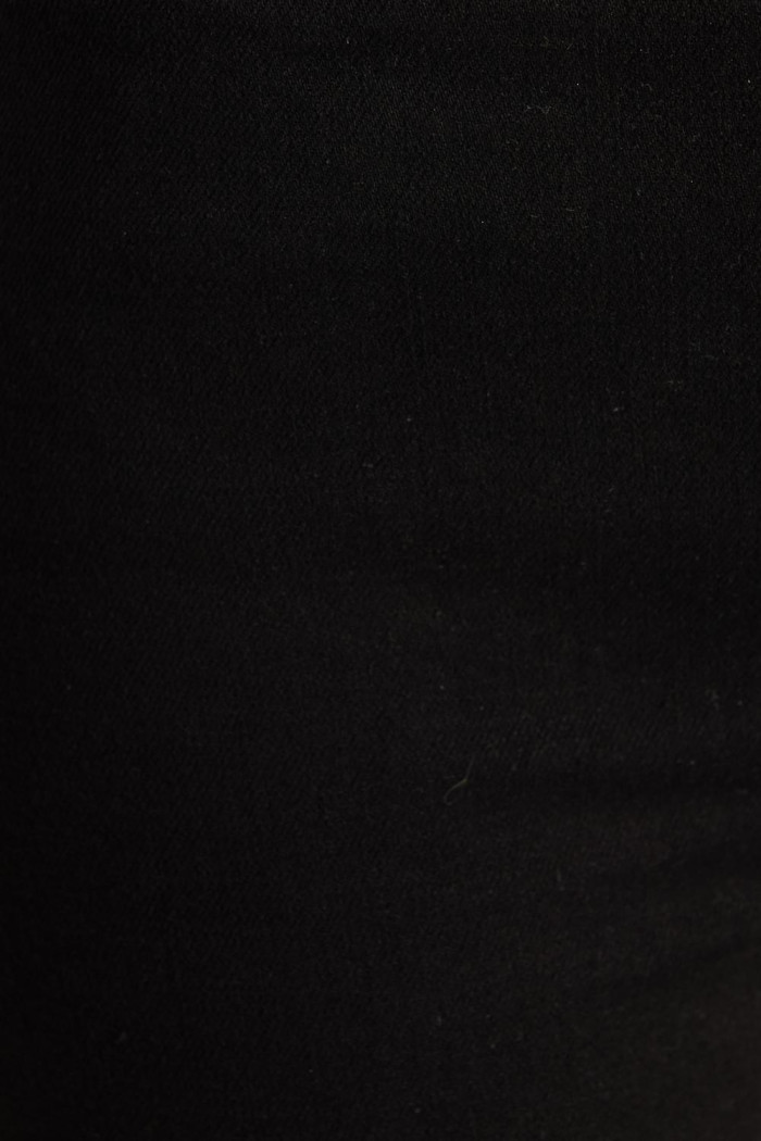 Jean negro jegging ceñido con súper tiro alto y bolsillos