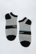Medias tobilleras con diseño en jacquard