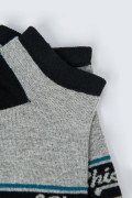 Medias tobilleras con diseño en jacquard