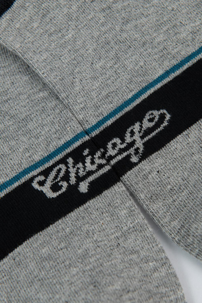 Medias tobilleras con diseño en jacquard