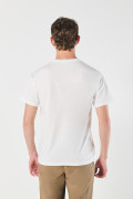 Camiseta de Plaza Sésamo crema con manga corta
