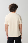 Camiseta kaki clara del Pájaro Loco con cuello redondo
