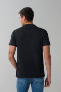 Camiseta manga corta negra con estampado de Batman