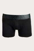 Bóxer azul brief-medio en algodón con costuras planas