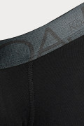 Bóxer azul brief-medio en algodón con costuras planas