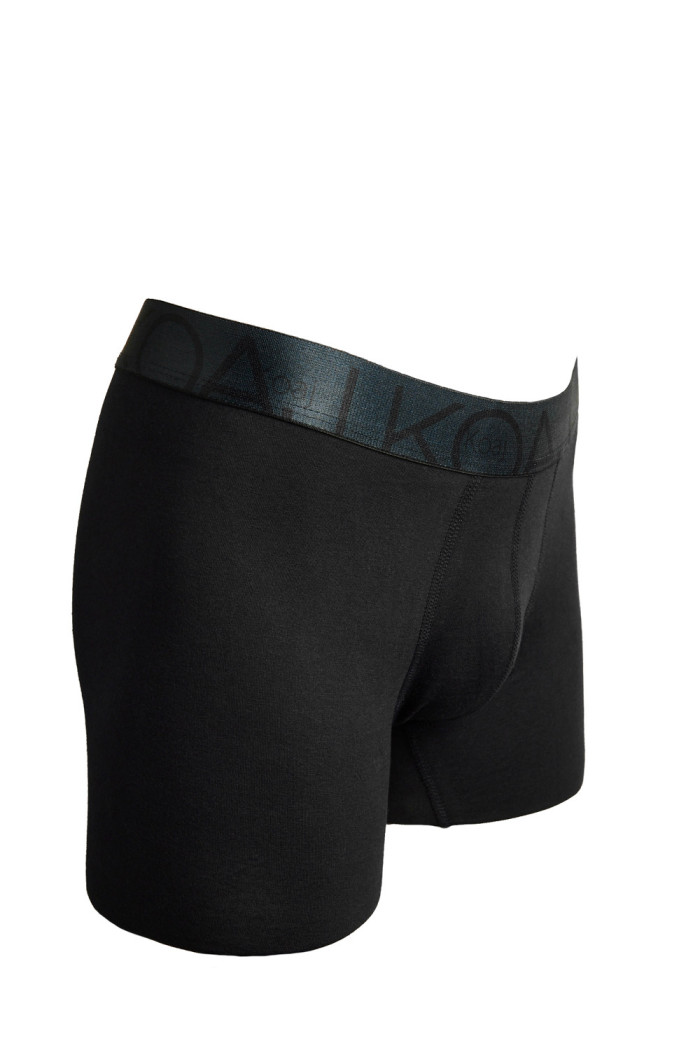 Bóxer midway brief-largo azul oscuro en algodón