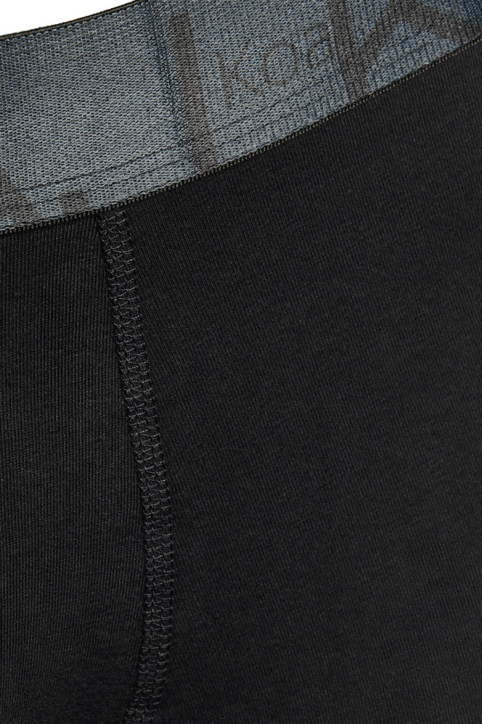 Bóxer midway brief-largo azul oscuro en algodón