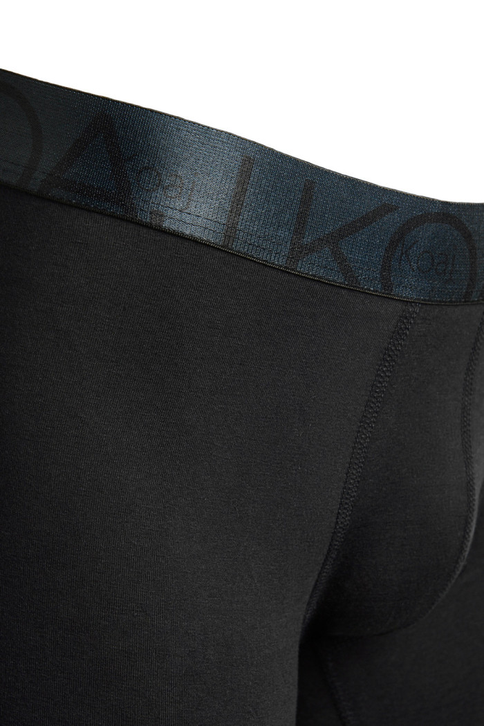 Bóxer midway brief-largo azul oscuro en algodón