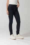 Jean súper tiro alto azul intenso tipo jegging ceñido