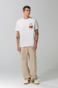 Camiseta de South Park cuello redondo crema clara