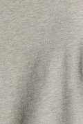 Camiseta en algodón unicolor con contrastes y manga corta