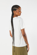 Camiseta de Blanca Nieves crema con cuello redondo