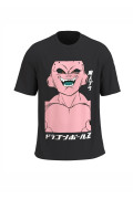 Camiseta de Dragon Ball Z negra con cuello redondo