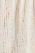 Blusa crop unicolor con manga corta y botones en frente