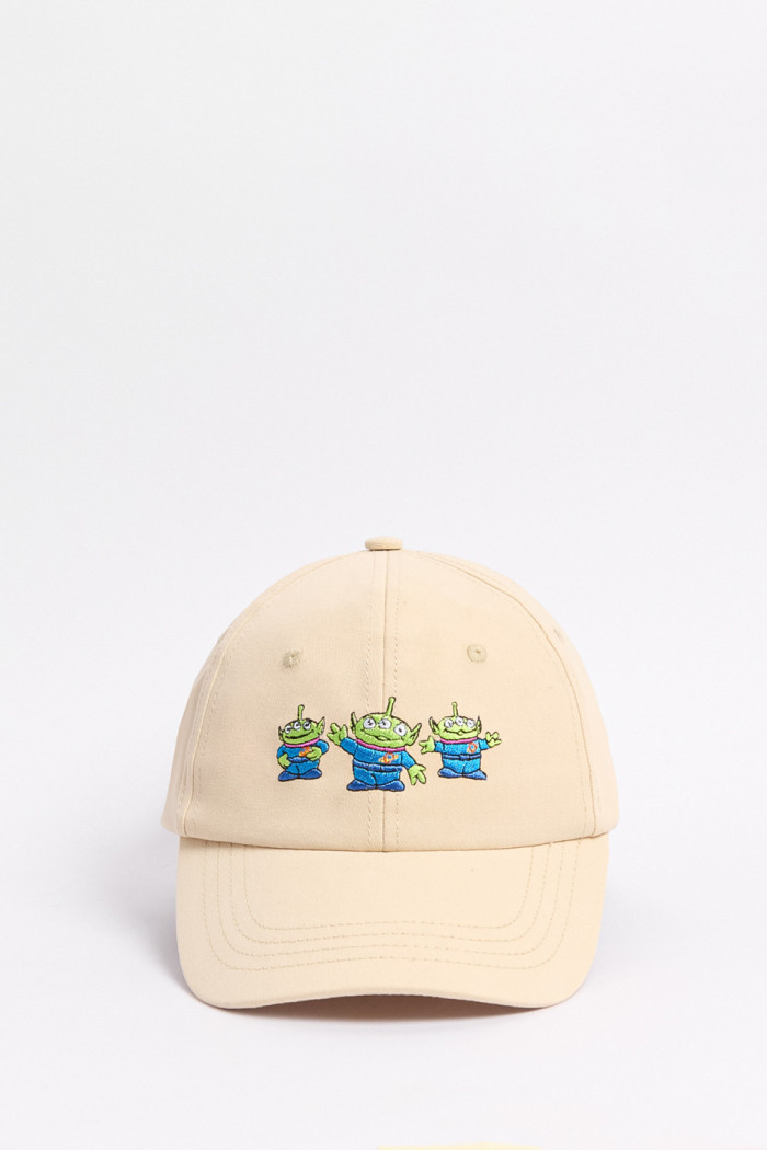 Cachucha kaki beisbolera con bordado de Toy Story