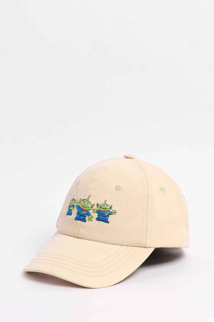 Cachucha kaki beisbolera con bordado de Toy Story