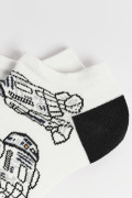 Medias en algodón cremas tobilleras de Star Wars