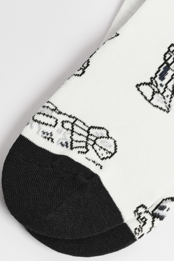 Medias en algodón cremas tobilleras de Star Wars