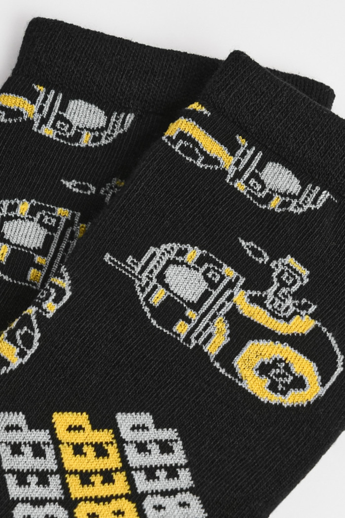 Medias largas de Star Wars unicolores con contrastes