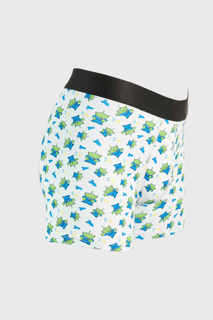 Bóxer gris claro brief-medio con diseños de Toy Story