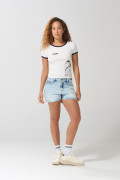 Camiseta crema de Osos Escandalosos manga corta