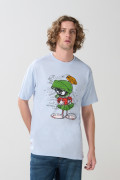 Camiseta manga corta azul clara de Looney Tunes