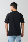 Camiseta de Joy Division negra con cuello redondo