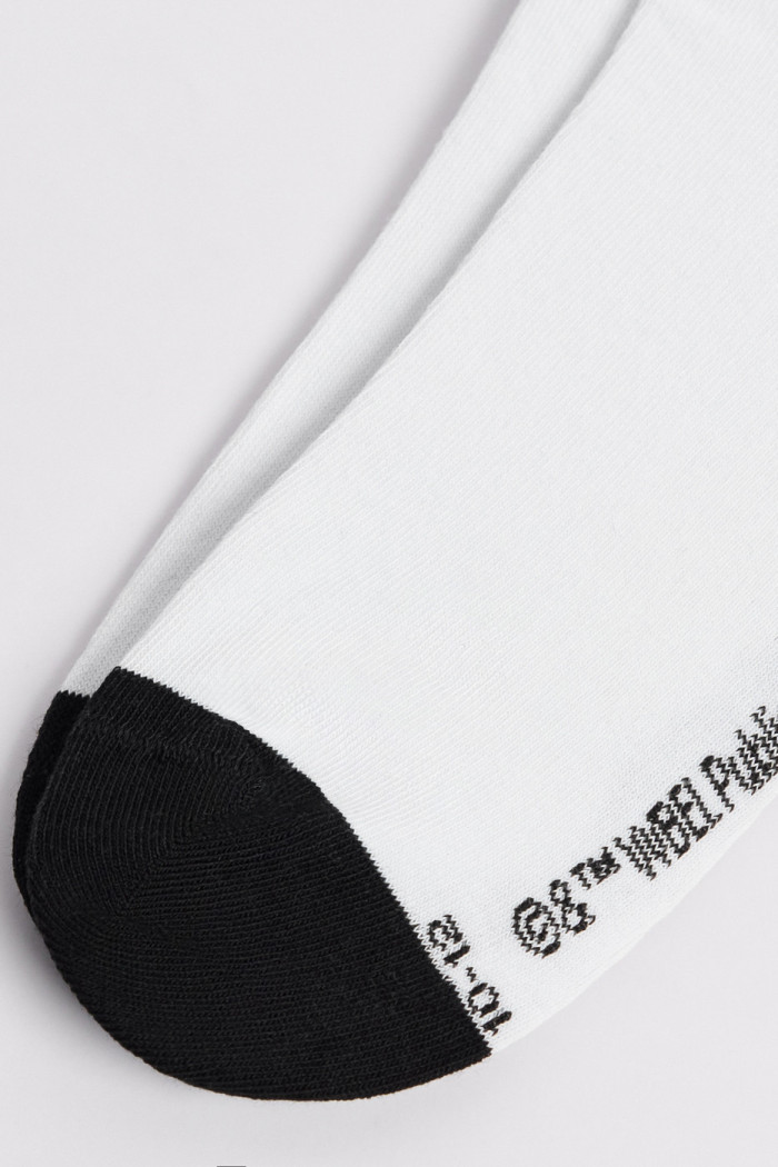 Medias unicolores cortas de Harry Potter con contrastes
