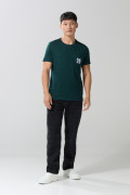Camiseta cuello redondo verde con bolsillo de Harry Potter