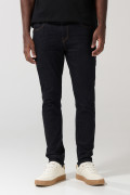Jean skinny azul intenso ceñido con bolsillos y tiro bajo