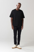 Jean skinny azul intenso ceñido con bolsillos y tiro bajo