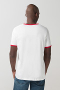 Camiseta de Harry Potter manga corta crema con contrastes