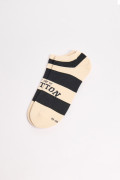 Medias tobilleras con diseño en jacquard